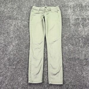 Maurices Pants Womens S-R Green Gray Skinny Stretch Casual City Preppy Work